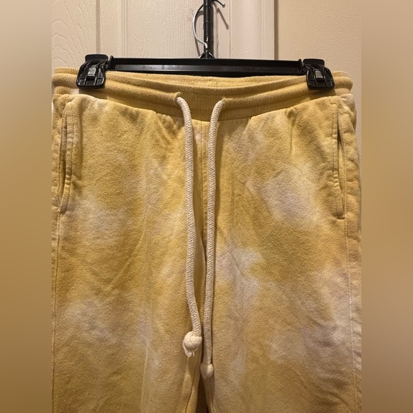 Tie-Dye Jogger Pants - Navy and Yellow - Picture 5 of 13